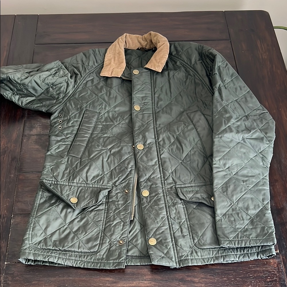 Men's Quilted Jacket - Green